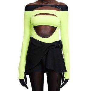 Mugler H&M Cut-Out Bodysuit